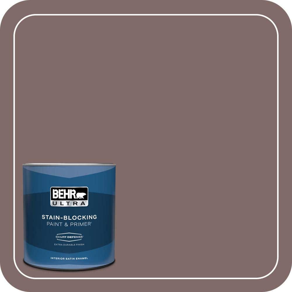 1 qt. #MQ1-41 Autumn Ashes Extra Durable Satin Enamel Interior Paint & Primer price history on PriceWatchPro