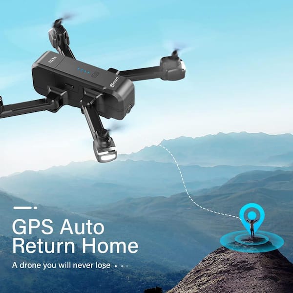 CONTIXO F22 Pro FPV Drone with Camera RC Quadcopter with 2.7K Video Gesture Control WiFi GPS Auto Hover Return Home Follow Me F22 Pro - The Home Depot
