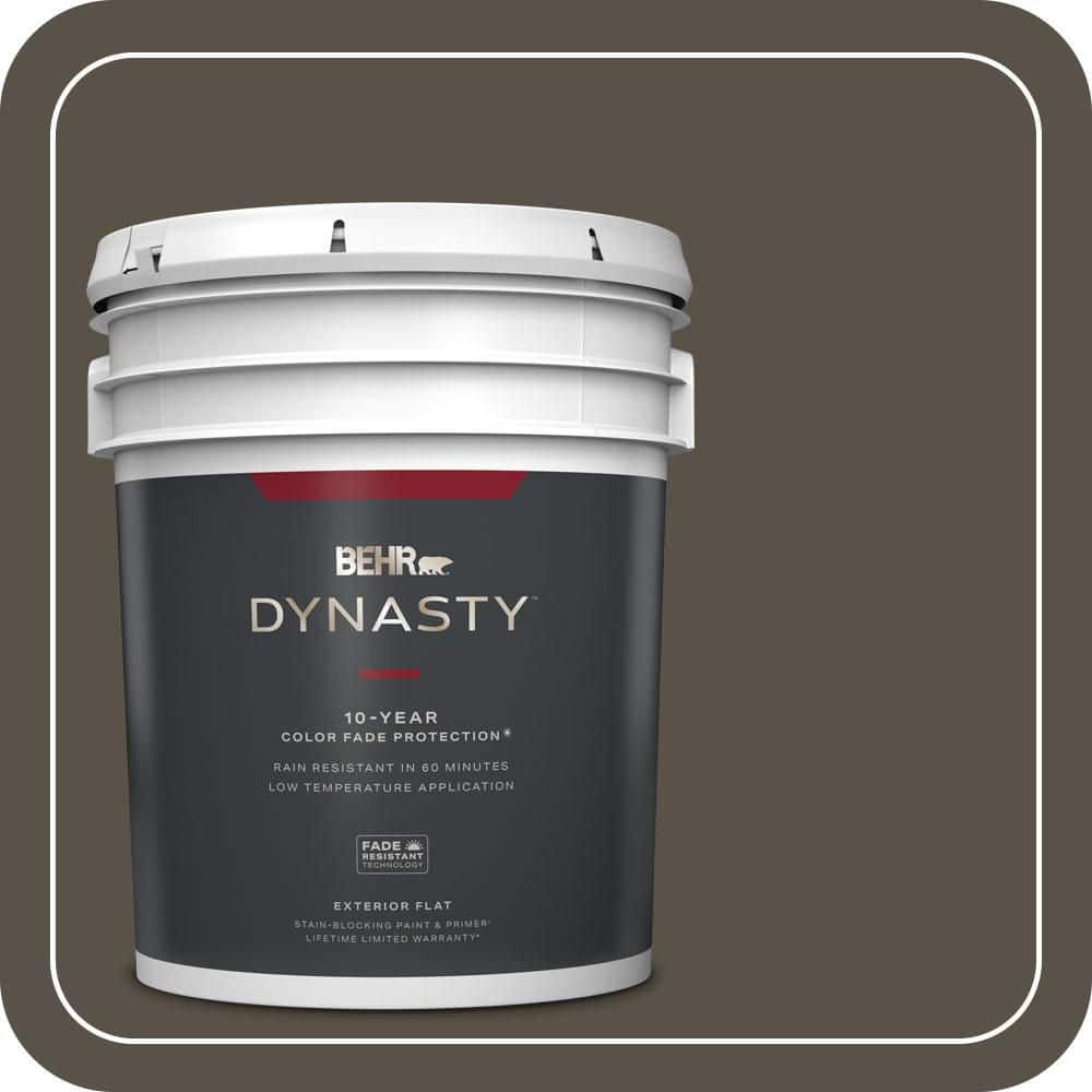 5 gal. #S-H-740 Fedora Flat Exterior Stain-Blocking Paint & Primer price history on PriceWatchPro