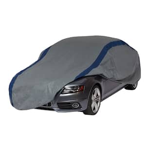 Mockins Extra Thick Heavy-Duty Waterproof Car Cover - 250 g PVC Cotton  Lined - 190 in. x 75 in. x 60 in. Black MA-66 - The Home Depot
