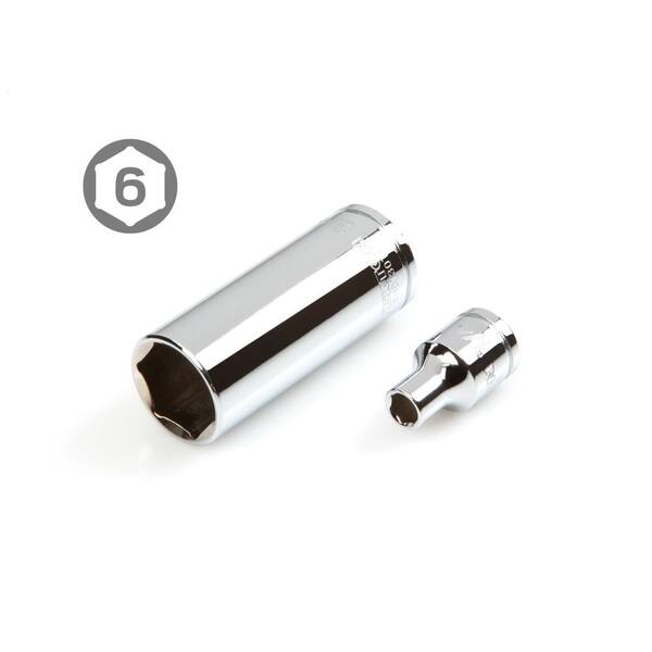 TEKTON 3/8 in. Drive 6-Point Socket & Ratchet Set, 34-Piece (1/4-1