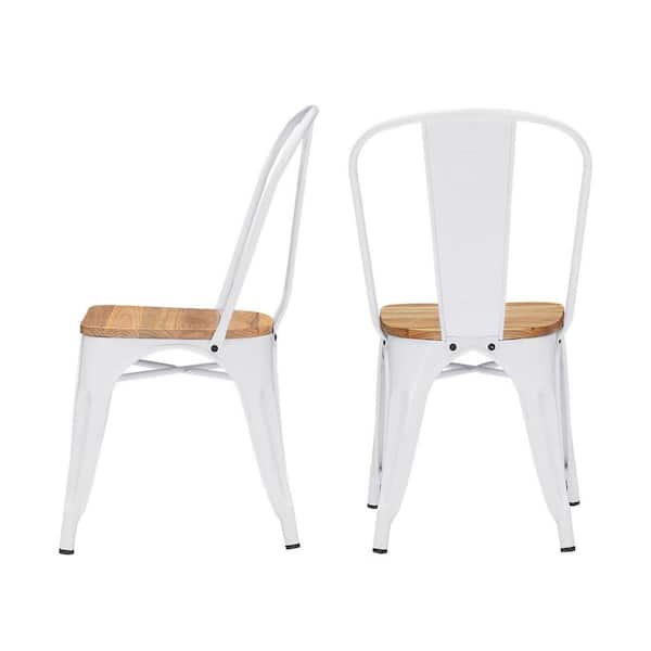 Metal discount white chairs