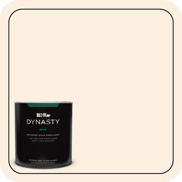 BEHR DYNASTY 1 qt. #PWN-24 Soft Gossamer Semi-Gloss Enamel Interior Stain-Blocking Paint & Primer