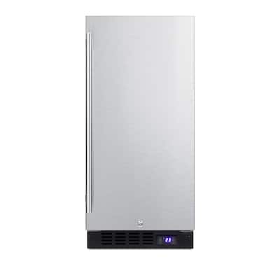 2.45 cu. ft. Frost Free Upright Commercial Freezer in Stainless Steel