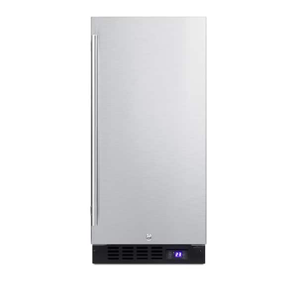 Summit Appliance 2.45 cu. ft. Frost Free Upright Commercial Freezer in Stainless Steel