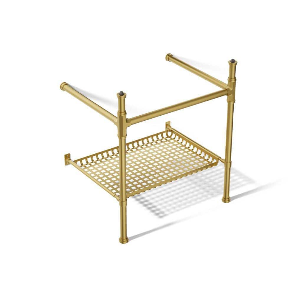 Claude by Studio McGee 26 In. Console Sink Legs In Vibrant Brushed Moderne Brass price history on PriceWatchPro