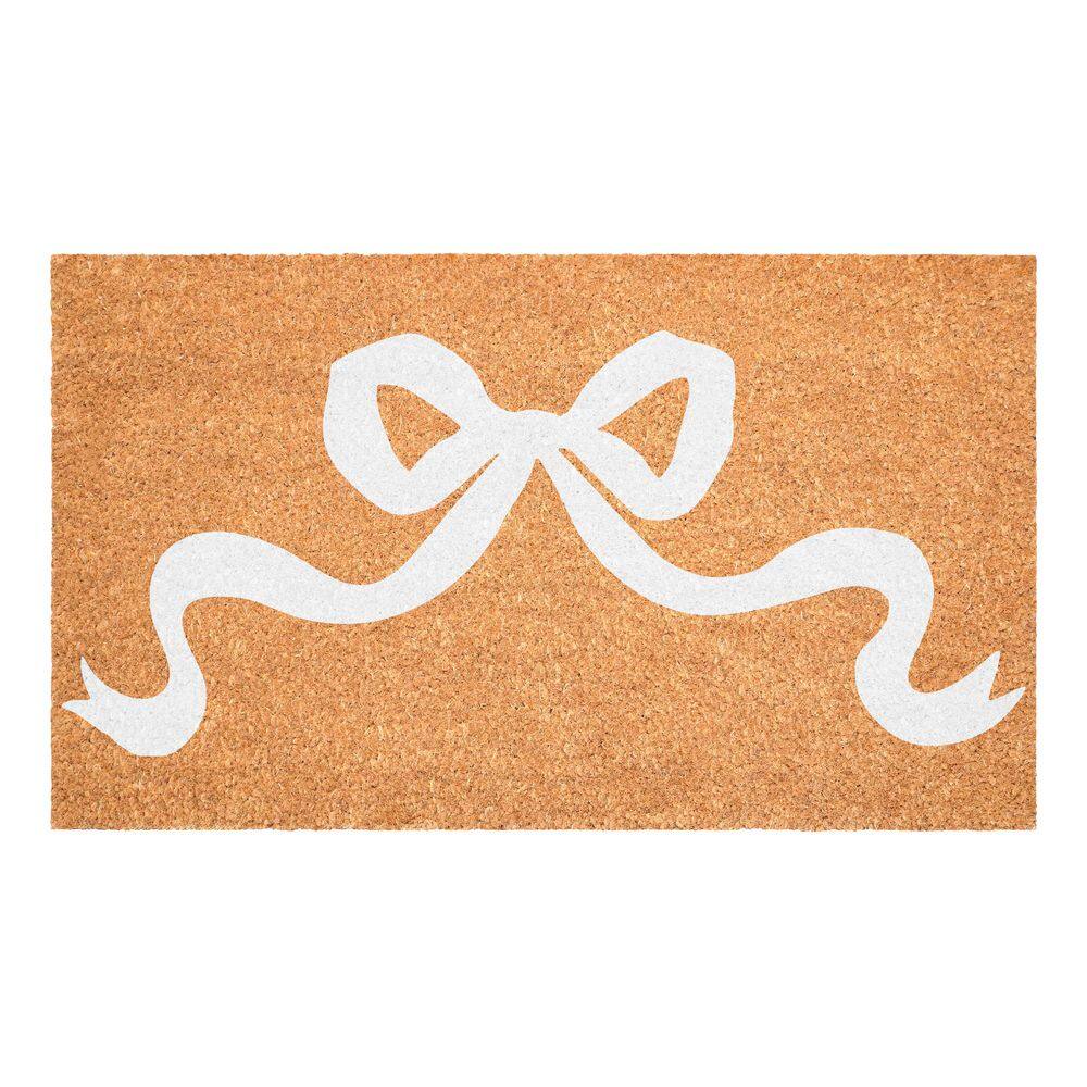 "Pretty White bow Doormat, 17"" x 29""" price history on PriceWatchPro