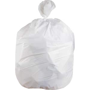 PlasticMill 24 in. W x 23 in. H 8 Gal. 1.2 mil Black Trash Bags (500-  Count) PM242312B500 - The Home Depot