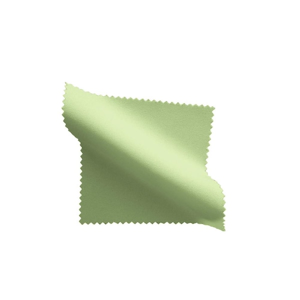 LA Linen 132 in. Round Sage Polyester Poplin Tablecloth
