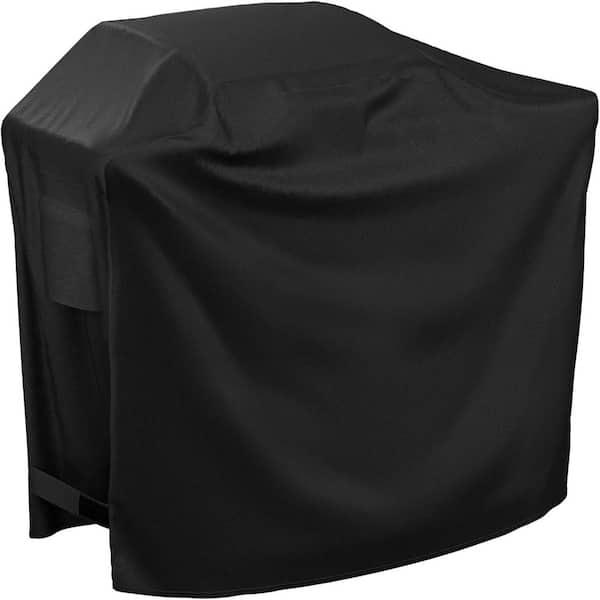 SHINESTAR 28 in. Black Grill Cover for Blackstone Rangetop and 36 in. Airfryer Combo Griddle Waterproof Polyester Fabric Cover