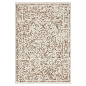 Zaria Brick 10 ft. x 13 ft. Indoor/Outdoor Area Rug