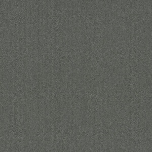 Ramble On - Gatlin - Gray 20 oz. SD Polyester Loop Installed Carpet