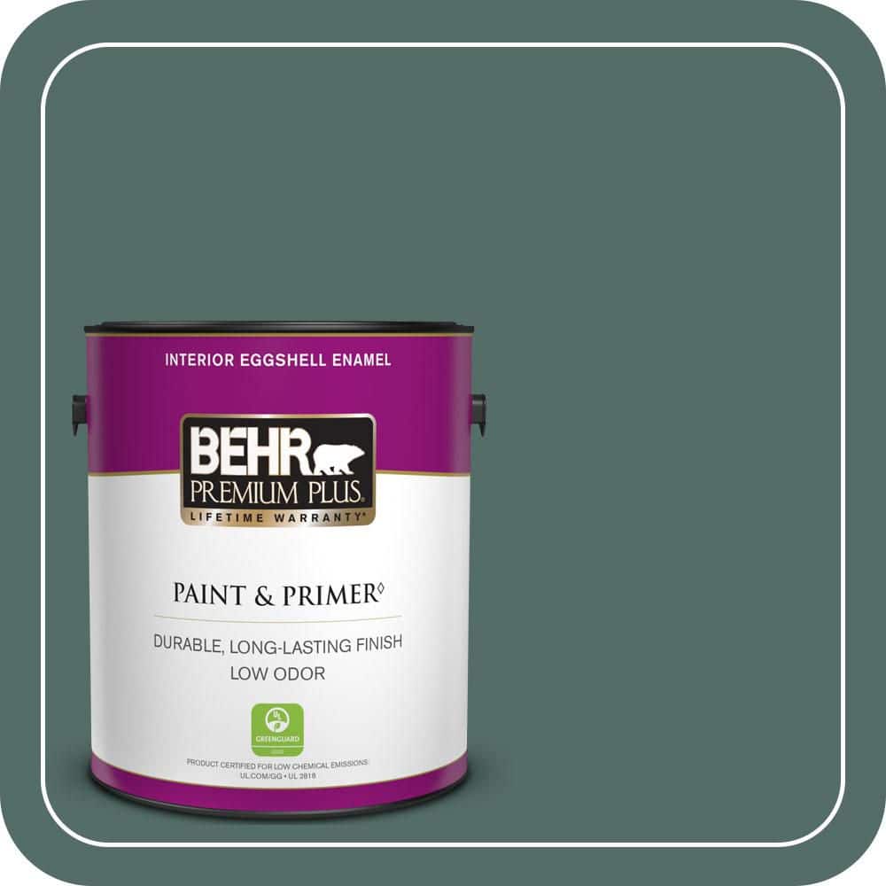 1 gal. #MQ6-39 Chelsea Garden Eggshell Enamel Low Odor Interior Paint & Primer price history on PriceWatchPro