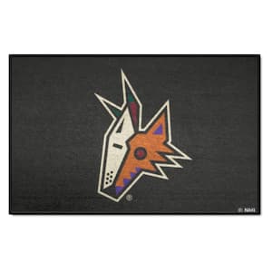 Arizona Coyotes Black Starter Mat Accent Rug - 19in. x 30in.