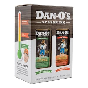 Dan-O's Large 2 Bottle Combo - Original & Spicy Seasoning