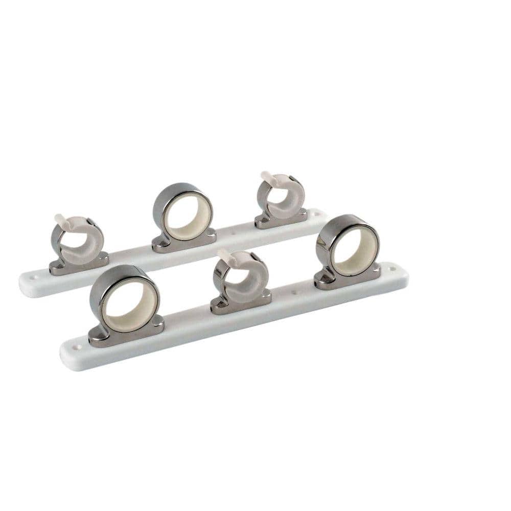 Taco 3 Rod Hanger W Poly Rack Polished Stainless Steel