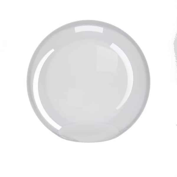 14 in. Smooth Acrylic Clear Globe with 5.25 in. Neckless Opening - Fixture Not Included