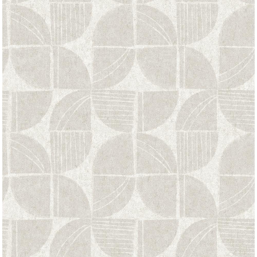 Baxter Bone White Semicircle Mosaic Wallpaper Sample price history on PriceWatchPro