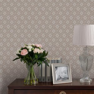 Whitebrook Dove Grey Matte Non Woven Removable Paste The Wall Wallpaper Sample