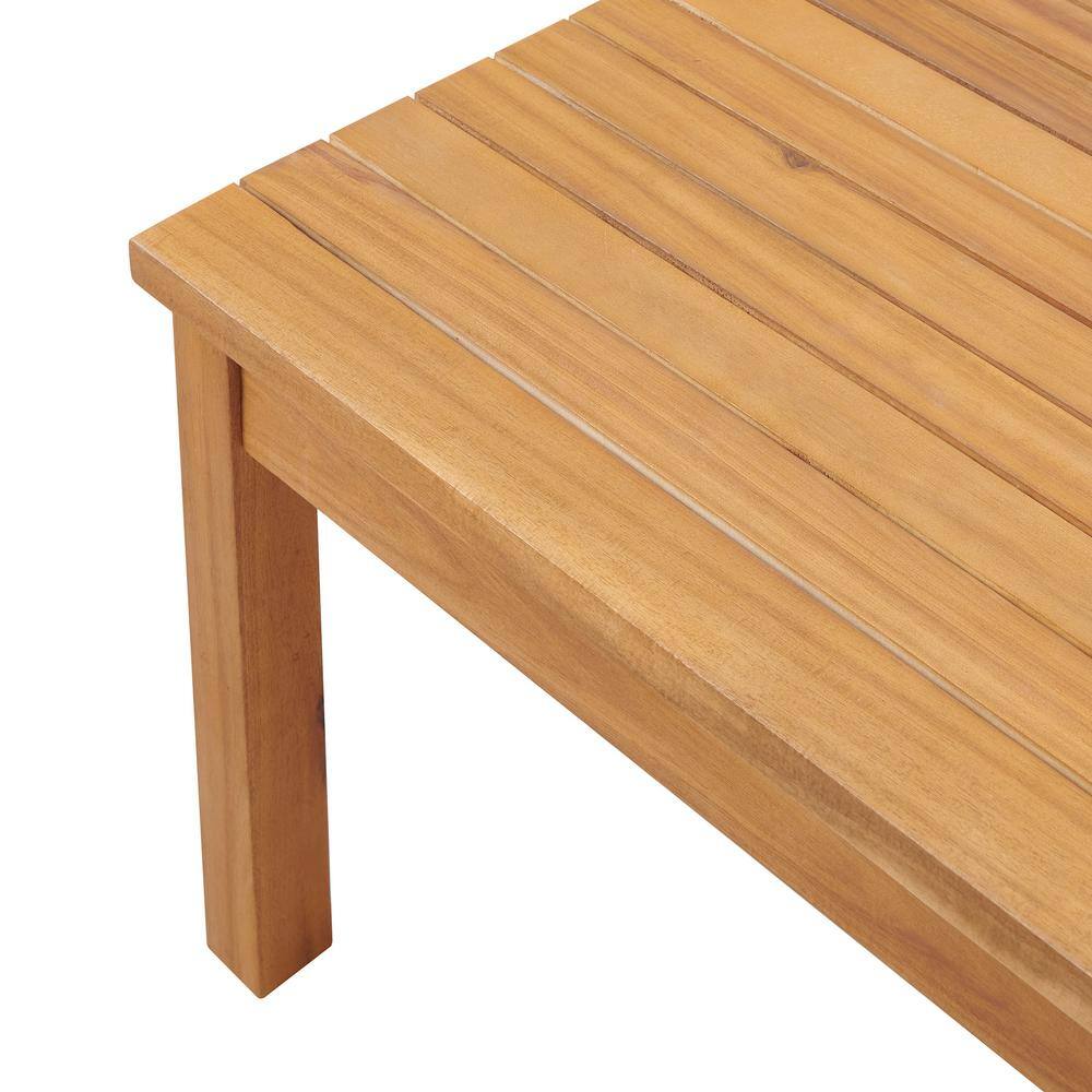 Orwell Acacia Wood 4-Piece Outdoor Conversation Set with Cushions