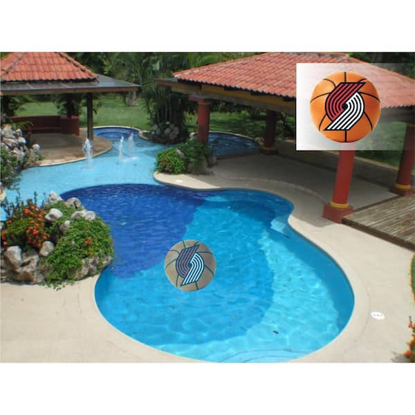 Applied Icon NBA Portland Trailblazers 59 in. x 59 in. Large Pool Graphic
