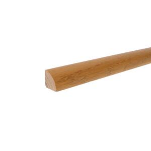 Crystal 0.75 in. Thick x 0.75 in. Wide x 94 in. Length Wood Quarter Round Molding