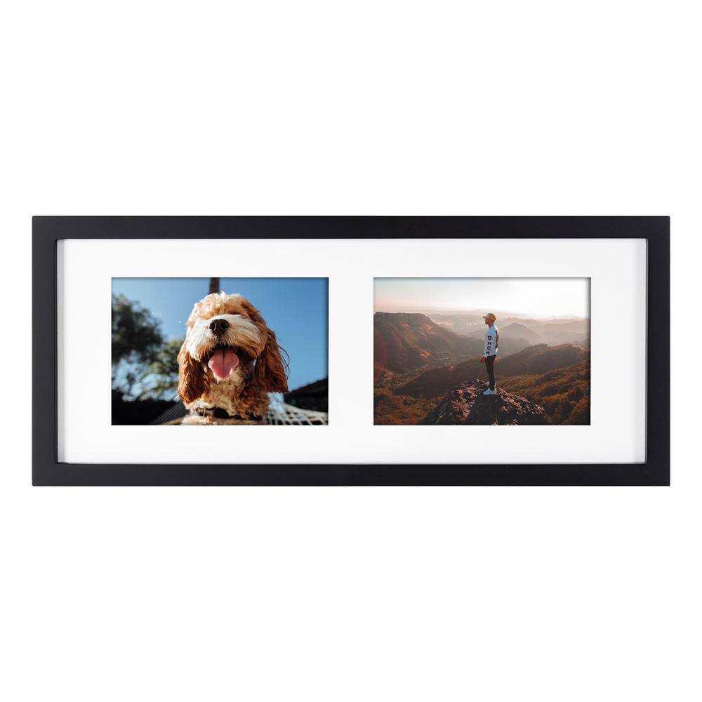 Black Wood 5-Piece Gallery Wall Frame Set
