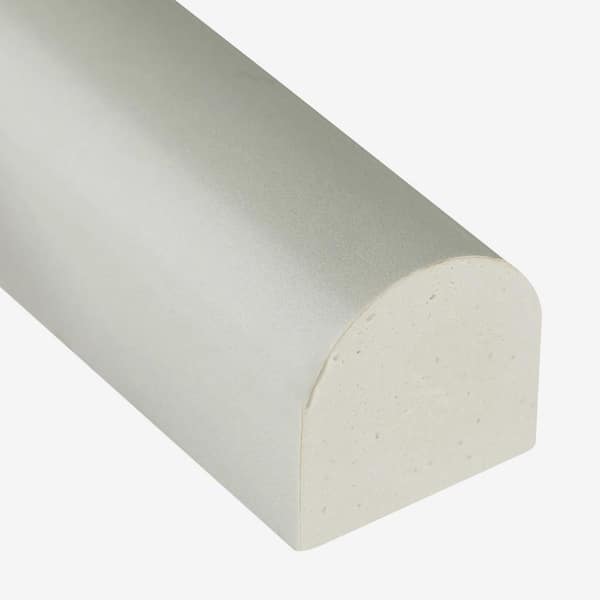 MSI Greecian White Pencil Molding 0.75 in. x 12 in. Polished Resin Wall Tile (1 ln. ft.)