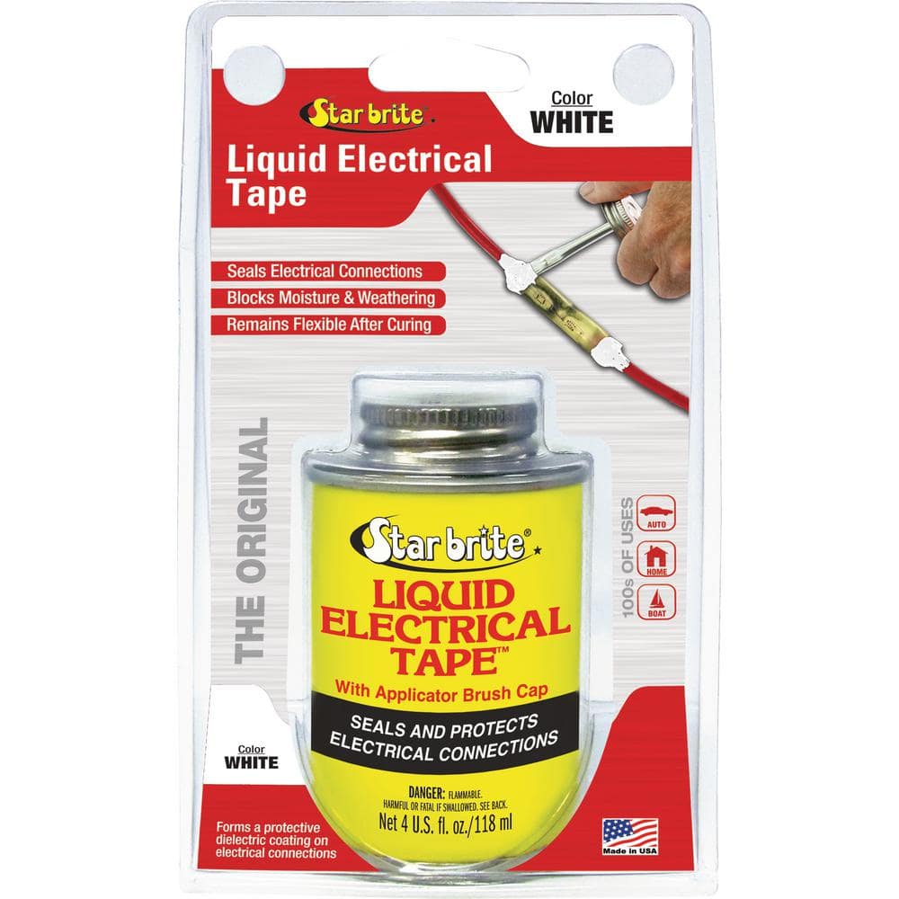 Gardner Bender White Liquid Electrical Tape 4 oz. LTW-400 - The Home Depot