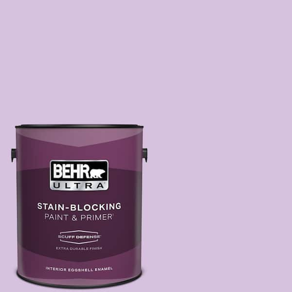 BEHR ULTRA 1 gal. #660A-3 New Violet Extra Durable Eggshell Enamel Interior Paint & Primer