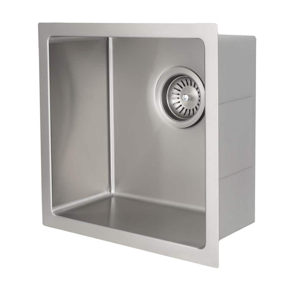 Boreal 15" Stainless Steel Undermount Kitchen Sink
