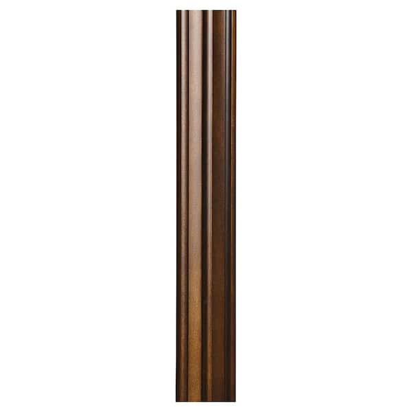 Generation Lighting 7 ft. Astral Bronze Fluted Outdoor Lamp Post