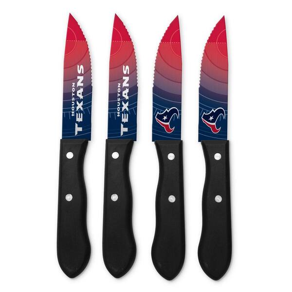 sportsvault NFL Houston Texans Steak Knives (4-Pack)