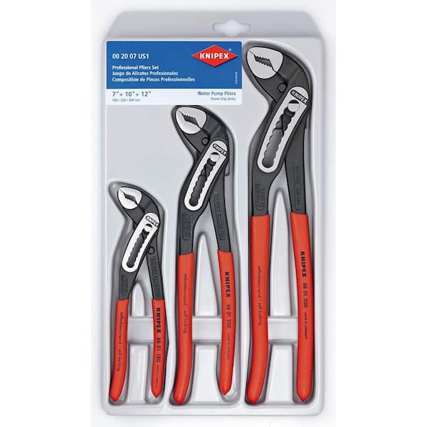 KNIPEX Tools 00 20 17, 6-Piece ESD Electronic Pliers Set with Case 