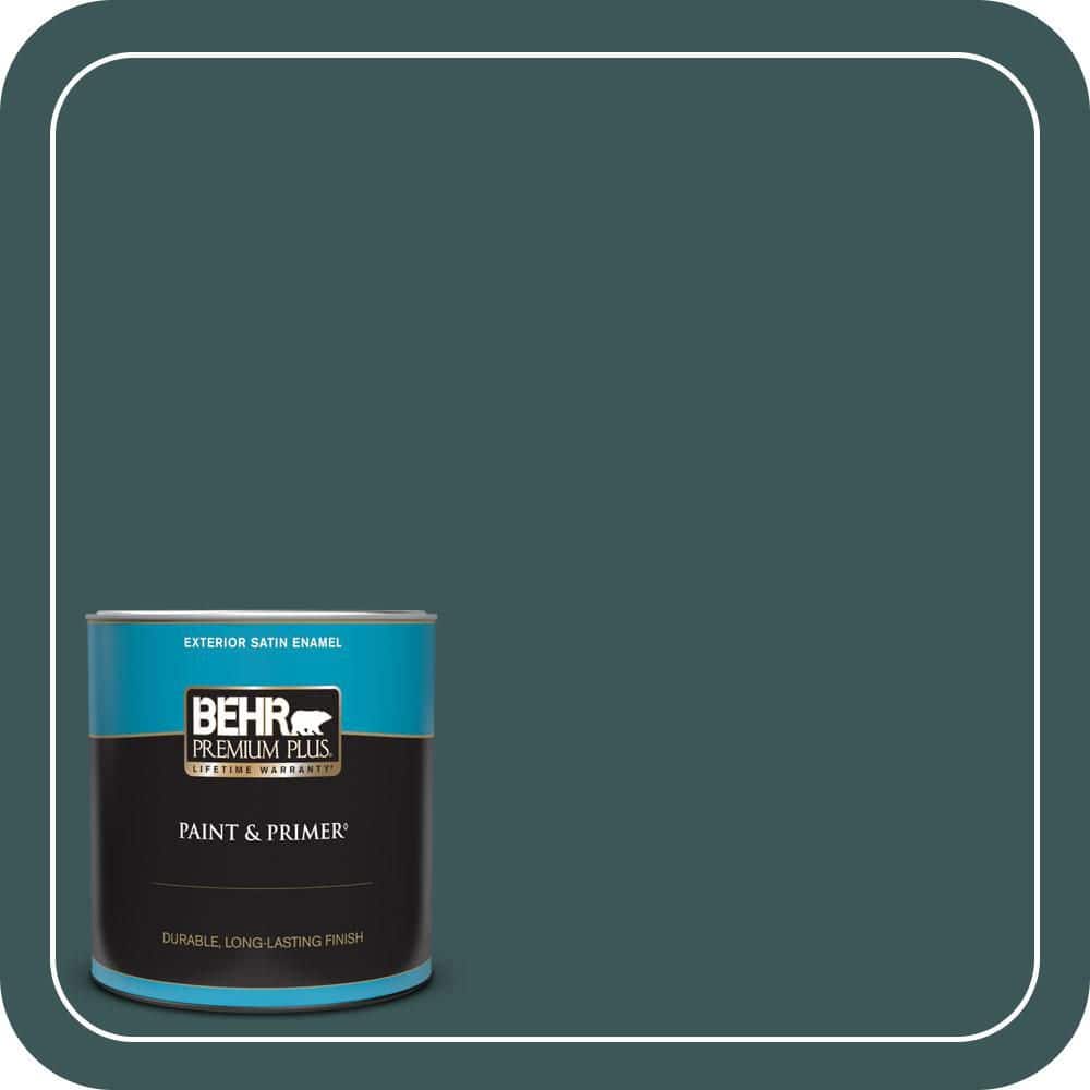 1 qt. #PPU12-01 Abysse Satin Enamel Exterior Paint & Primer price history on PriceWatchPro