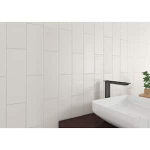 Citylights Crema 3D Mix 4 in. x 12 in. Glossy Ceramic Wall Tile (9.69 sq. ft./Case)