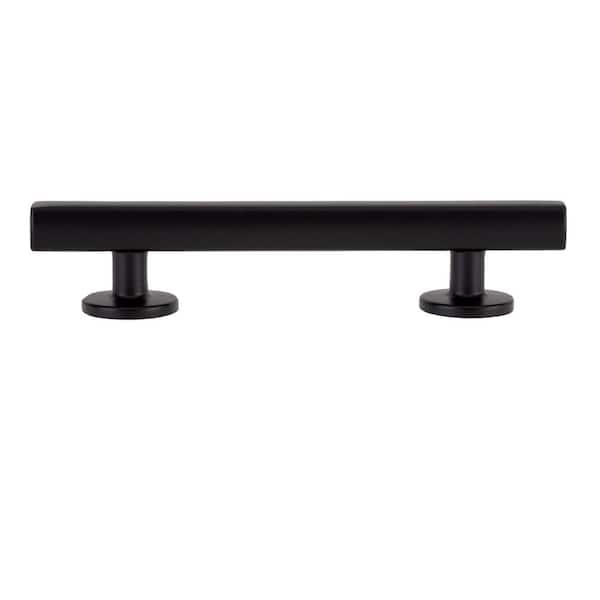 50-Pack Flynn 3-1/2 in. (89 mm) Center-to-Center Modern Matte Black Bar Drawer Pull