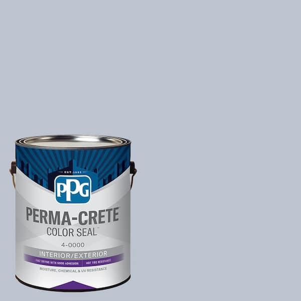 Color Seal 1 gal. PPG1041-4 Blue Dolphin Satin Interior/Exterior Concrete Stain