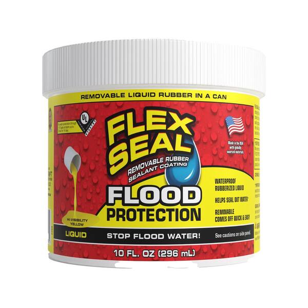 FLEX SEAL FAMILY OF PRODUCTS 10 oz. in Yellow Flex Seal Flood