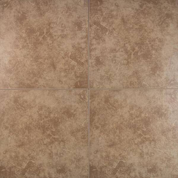 Matte Ceramic Floor And Wall Tile, Tan Floor Tile