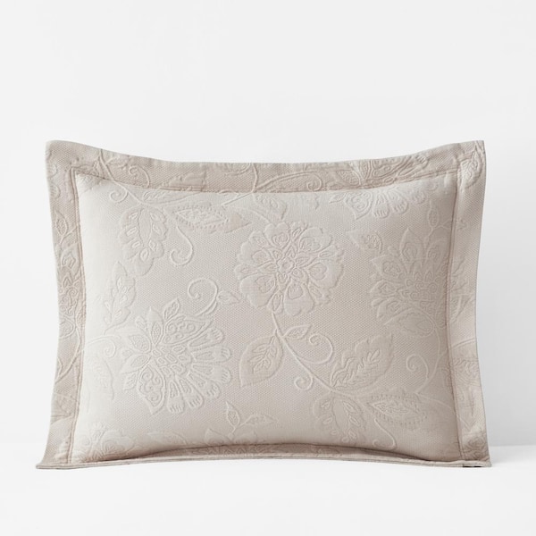 The Company Store Putnam Matelasse Dune Cotton King Sham