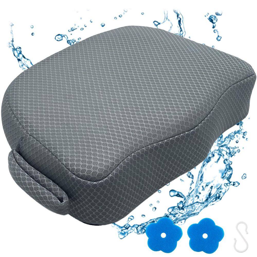 1-Piece Hot Tub Booster Seat for Adults, 5 in. Thick Supportive Cushion with Non-Slip Bottom, Gray price history on PriceWatchPro