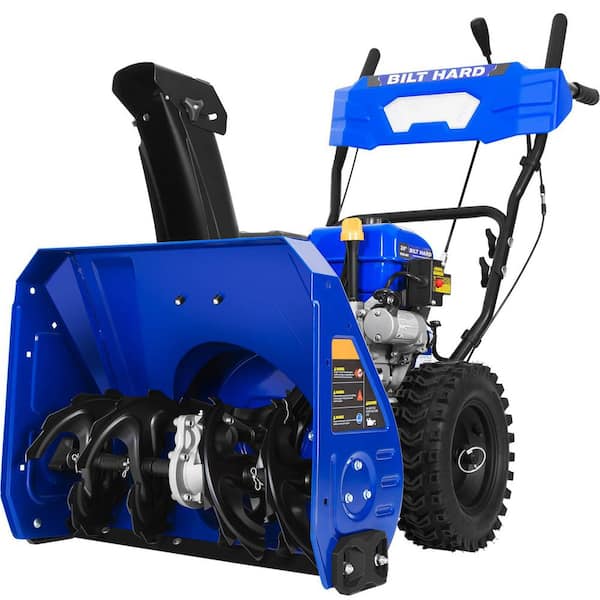 24 in. 212 cc Self Propelled Two-Stage Gas Snow Blower with Electric Start and LED Headlight