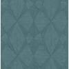 Decorline Intrinsic Teal TextuRed Geometric Teal Paper Strippable Roll ...