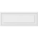 5/8 in. x 32 in. x 12 in. Legacy Raised Panel White PVC Decorative Wall Panel