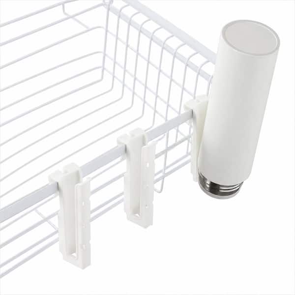 Snap-On Cup Drying Hooks for Dish Racks No-Drill No-Adhesive Kitchen Holder for Mugs Bottles Chopsticks