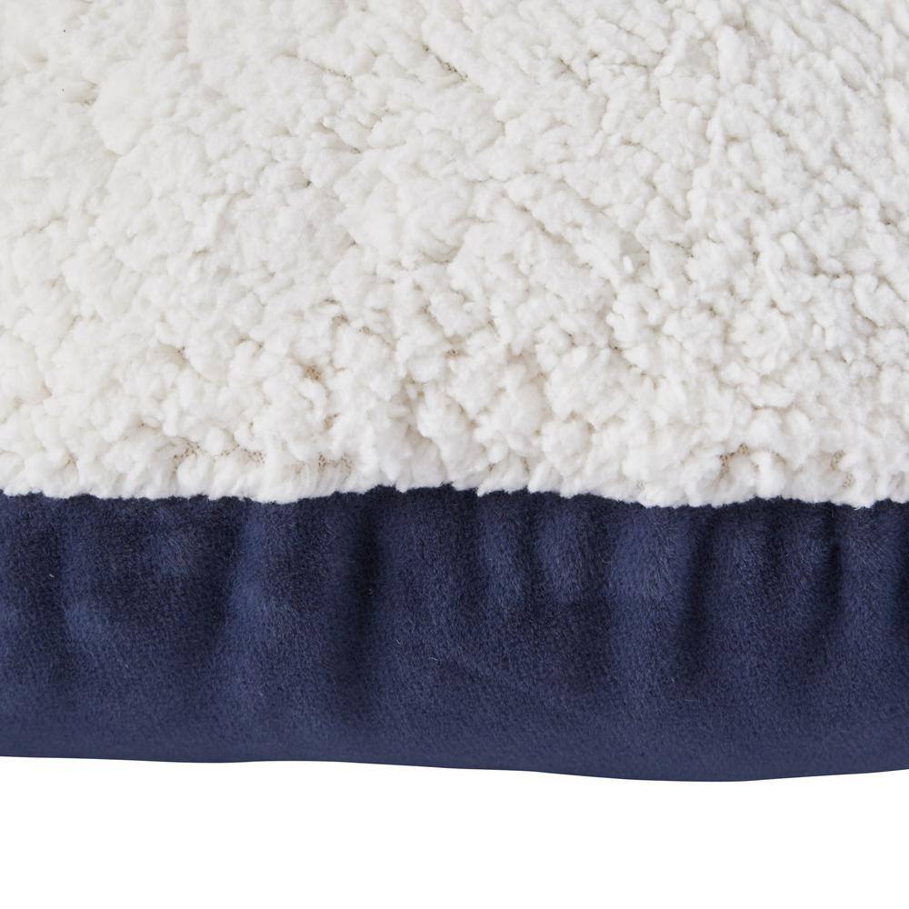 Medium Denim Orthopedic Elevated Chew Resistant Dog Bed