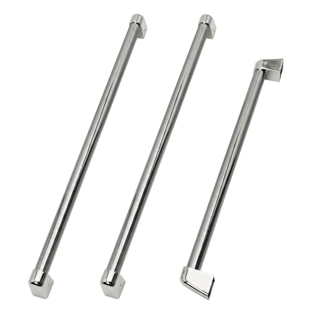 Autograph Edition 36 in. Built-In Refrigerator Helix Handles (Set of 3) in Polished Nickel price history on PriceWatchPro