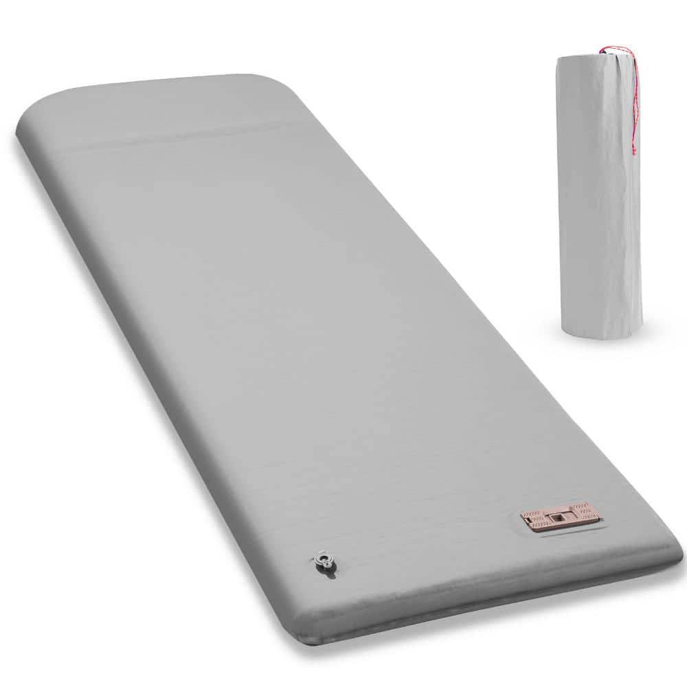 Self-Inflating Sleeping Pad with Electric Pump 3.14 in. Memory Foam Built-in Pillow All-Season Camping Mattress price history on PriceWatchPro