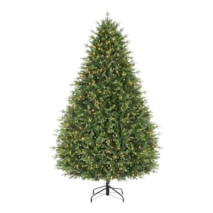 7.5 ft. Pre-Lit LED Eastcastle Balsam Fir Artificial Christmas Tree